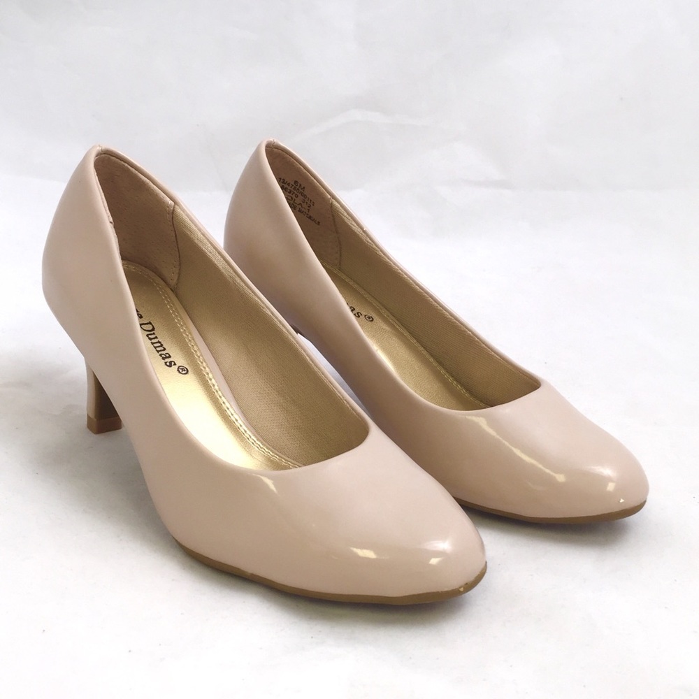 Pierre Dumas Nude Heels Pumps